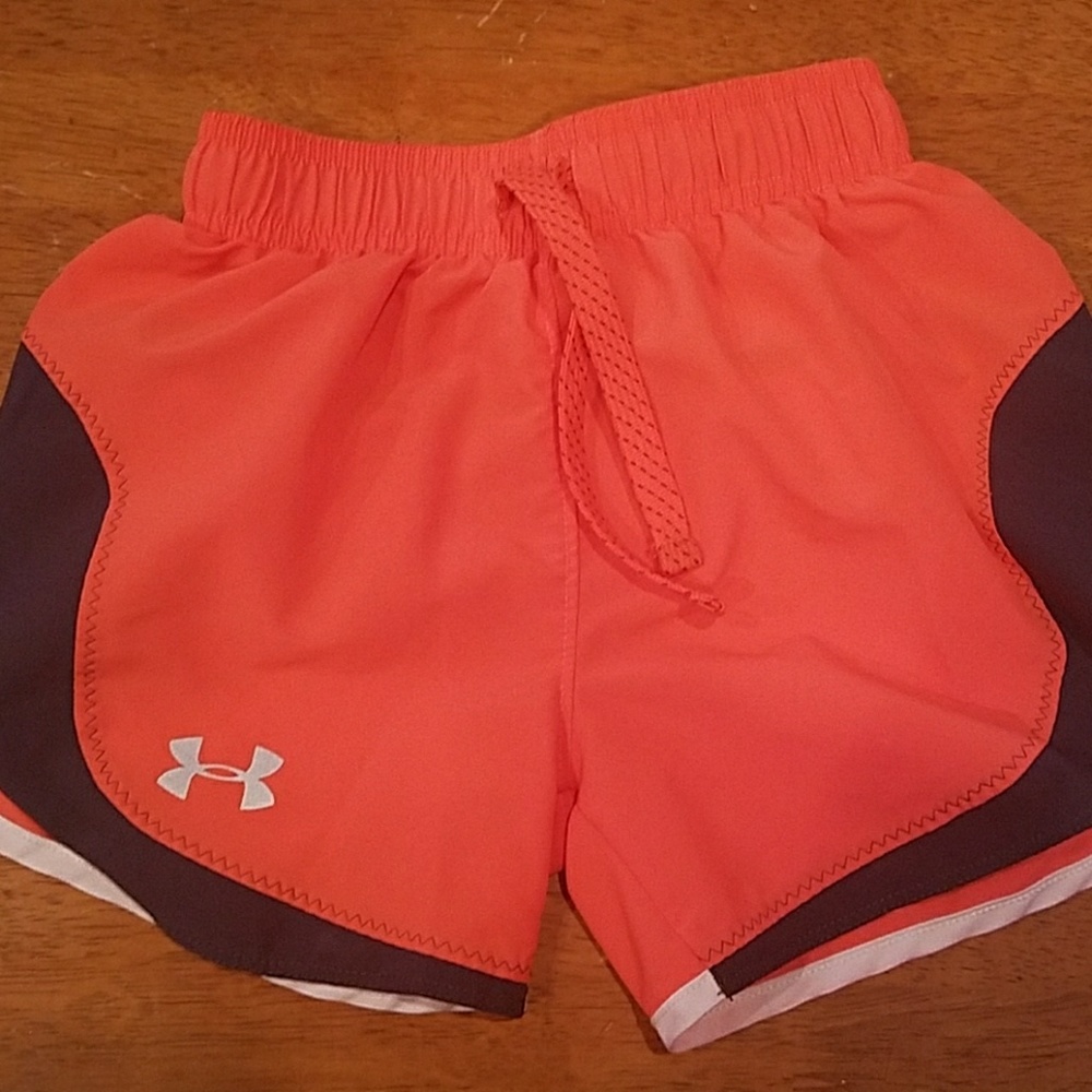 Little girls Under Armour shorts